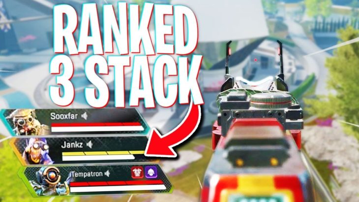 We FINALLY Got The 3 Stack Ranked Squad Together! – Apex Legends Season 9