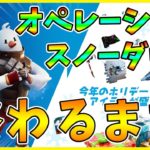 オペレーションスノーダウン終わるまで配信。【レベル上げ】【シーズン5】【フォートナイト】