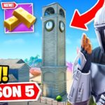 EVERYTHING *NEW* in Fortnite SEASON 5! (Tilted Towers, Weapons + MORE)