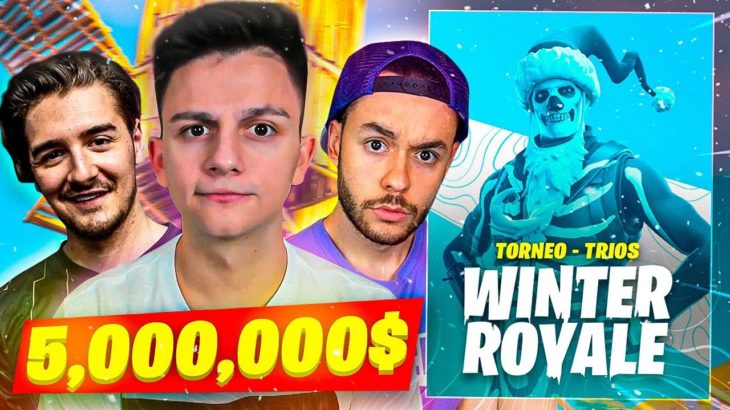 GREFG, AMPETER & MAGIK EN LA COPA DE 5.000.000$ [Fortnite]