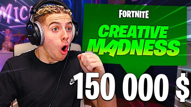 TOURNOIS FORTNITE CRÉATIF 150 000$ de CashPrize ! (la villa pour la mama)