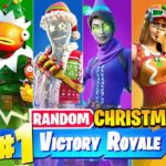 The *RANDOM* CHRISTMAS BOSS Challenge in Fortnite!