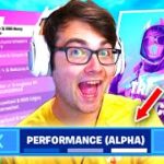 I Competed in the Trio Cash Cup with PERFORMANCE MODE… (Fortnite Competitive)
