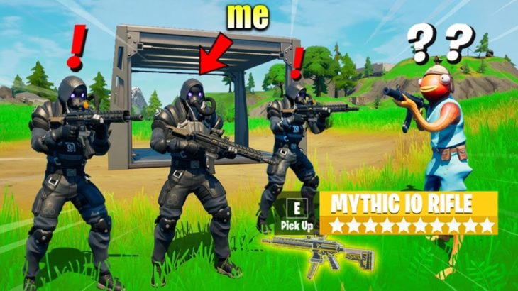 I Pretended to be IO GUARD in Fortnite (it worked)