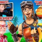 I met the YOUNGEST PRO PLAYER in duos fill in Fortnite… (he’s GOATED!)