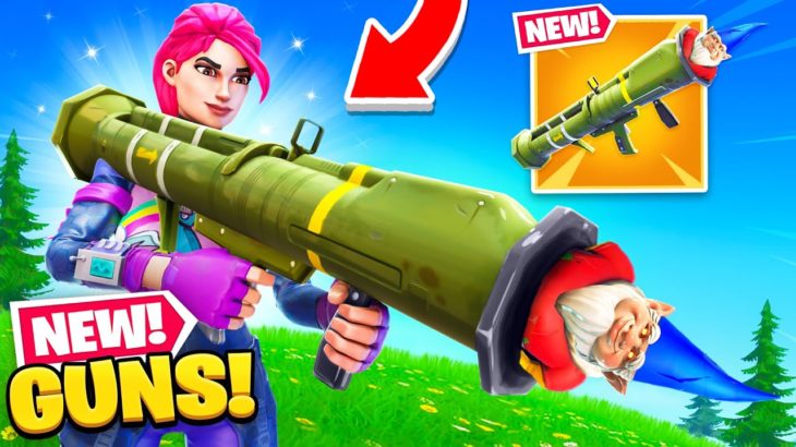 *NEW* WEAPON UPDATES in Fortnite! (New Guns, Skins + MORE)
