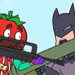 Tomato & Burger: VERSUS BATMAN?! | Fortnite Animation
