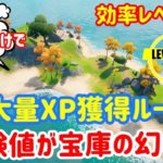 【3分爆速レベル上げ】大量XPが獲れる幻の島ルートを紹介