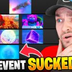 I RANKED *EVERY* Fortnite Event! (HONEST OPINION)