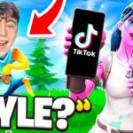I let Piece Control Kyle Tryout for my TikTok Clan… (Fortnite)