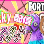 【フォートナイトライブ配信中】カスタムマッチ参加型　全機種OK