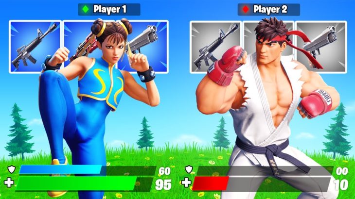 The *STREET FIGHTER* Challenge in Fortnite!