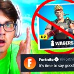 Fortnite actually just BANNED this forever… (RIP)