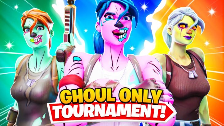I Hosted a GHOUL TROOPER ONLY Tournament for $100 in Fortnite… (season 1 players)