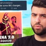 so Fortnite has CHANGED Arena Mode….