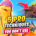 5 BROKEN Techniques The Pros Use That You Probably Don’t (Fortnite Tips & Tricks)