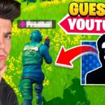 Guessing Fortnite YouTubers Using ONLY Their Gameplay! *impossible*