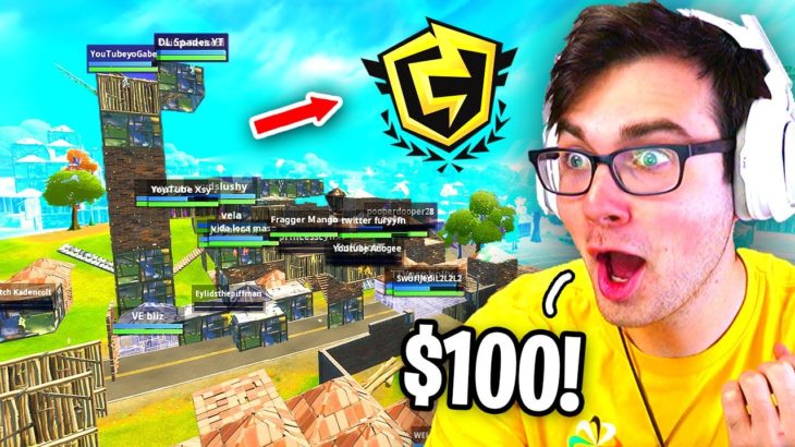 I Hosted a Pre-FNCS Tournament for $100 in Fortnite… (BEST ENDING Ever)