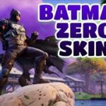 Our First Look At The NEW BATMAN ZERO Skin In Fortnite! (New Batman Bundle)