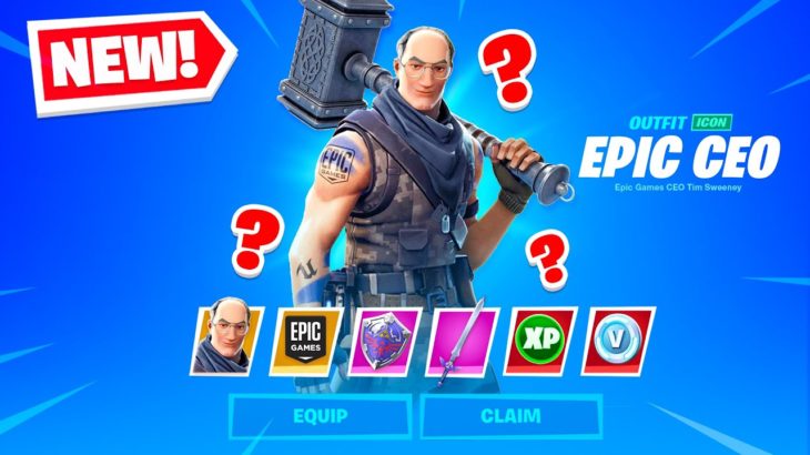 EPIC GAMES *CEO* in Fortnite!?