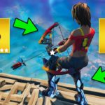 FORTNITE MAX HEIGHT MYTHIC BOW ONLY CHALLENGE