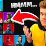 I Ranked *EVERY* Fortnite Collab! (Tier List)