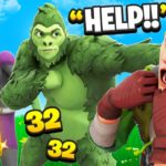 I Trolled Him With BEAST BOY Skin Early! (Fortnite)