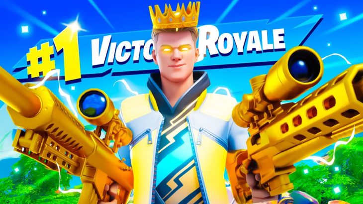 I’M THE BEST SNIPER IN FORTNITE!