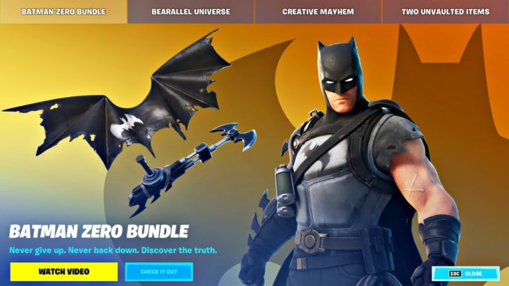 New BATMAN ZERO BUNDLE!! Winning in Solos! (Fortnite Season 6)