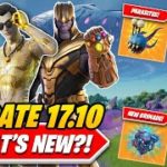 Fortnite Update 17.10: EVERYTHING You NEED TO KNOW In UNDER 5 MINUTES! (New Weapons, POIs & More!)