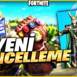 THANOS VE KONSER EVENTİ GELDİ ! Fortnite Dev Güncelleme