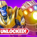 Unlocking *THANOS* EARLY in Fortnite