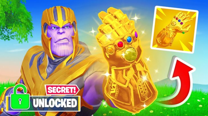 Unlocking *THANOS* in FORTNITE! (Early & Free)