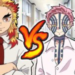 【キメツ学園】猗窩座・魘夢 VS 煉獄先生〜かまぼこ隊の危機を救え！！〜【鬼滅の刃×声真似】