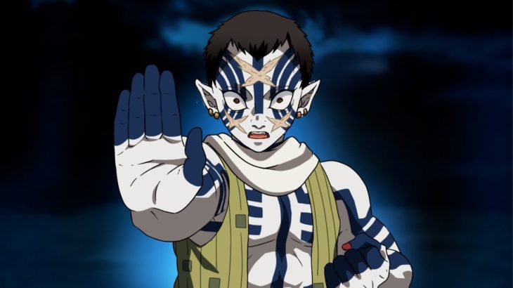 【鬼滅の刃アフレコ】もしも病葉と猗窩座が逆だったらどうなるのか？【下弦の参】【病葉(わくらば)】【アニメ2期 映画 劇場版 無限列車編 本編 フル Demon Slayer full 귀멸의칼날】