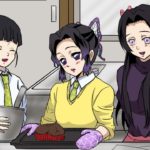 【キメツ学園×声真似LINE】チョコを作るツンデレな胡蝶しのぶが可愛すぎるwwwww【鬼滅の刃】