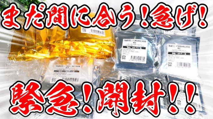 【鬼滅の刃】緊急開封！珍しいグッズが手に入る！？無限列車編『SUNSHINE SAKAE』コラボグッズを大量開封！