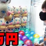 鬼滅の刃1万円でぬいぐるみ連発GET‼朝一UFOキャッチャー