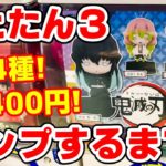 【鬼滅の刃】1回400円！にとたん３をコンプするまで回す！これで柱完結！