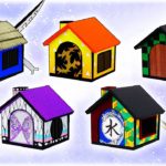 【鬼滅の刃】リカちゃん❤️竈門炭治郎、我妻善逸、嘴平伊之助、胡蝶しのぶ、冨岡義勇のミニチュアドールハウスをDIY✨かまぼこ隊とぎゆしののお部屋を手作り工作🍭