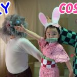 DIY【鬼滅の刃】嘴平伊之助のマスク開封レヴュー&コスプレ衣装作りに挑戦！伊之助の夢の再現もあるよ😴【きめつのやいば】Inosuke Cosplay 【Demon Slayer】