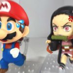 マリオを襲う禰豆子⁉︎ 鬼滅の刃ねんどろいど【コマ撮り】demon slayer #192