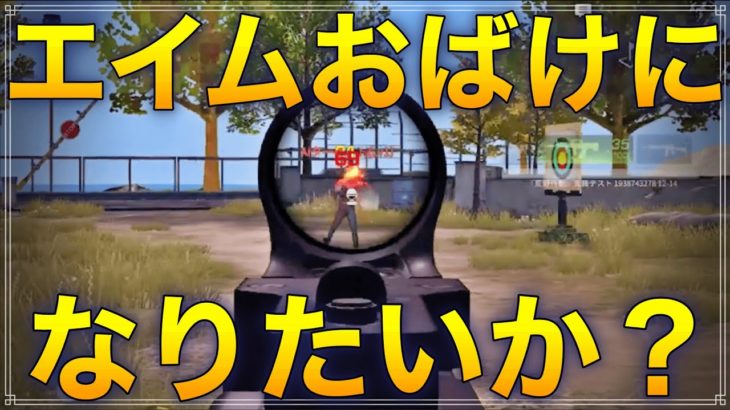 【荒野行動】エイムゴリ押しエイマーになるための練習方法をガチ解説 #荒野行動