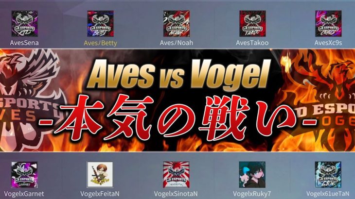 新生Aves vs 新生Vogel【荒野行動】 #荒野行動