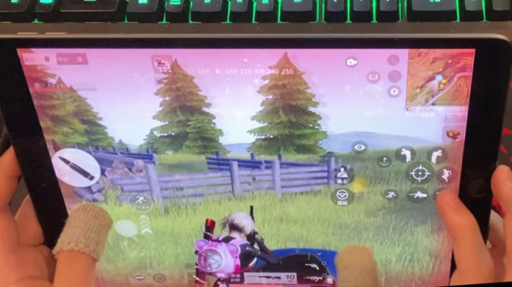 【荒野行動】本気を出した公認実況者の無双手元動画 #荒野行動