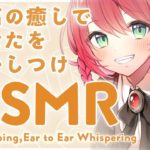 【ASMR】あなたをたっぷり癒します💤お耳のマッサージとオノマトペ/Ear Tapping,Whispering【 #緋乃あかね / Japanese Vtuber 】