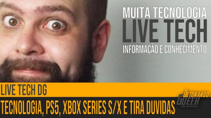 Live Tech DG – PS5, Xbox Series X/S e Tira duvidas Geral! #PS5 #Xbox #レビュー