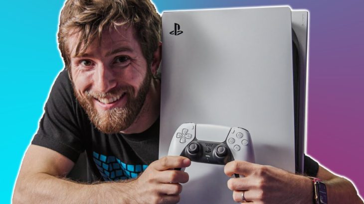 PS5: it’s here. And it’s huge. #PS5