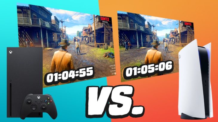 PS5 vs Xbox Series X Load Times Comparison #PS5 #Xbox #レビュー