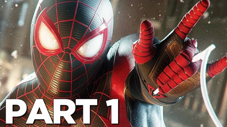 SPIDER-MAN MILES MORALES PS5 Walkthrough Gameplay Part 1 – INTRO (Playstation 5) #PS5 #GamePlay